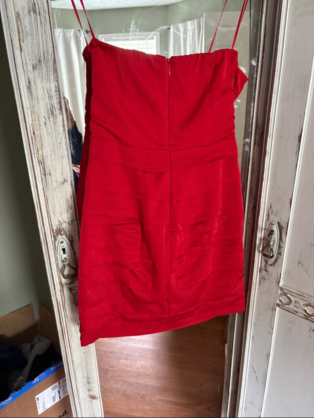 Express Red Mini Dress - Picture 4 of 4